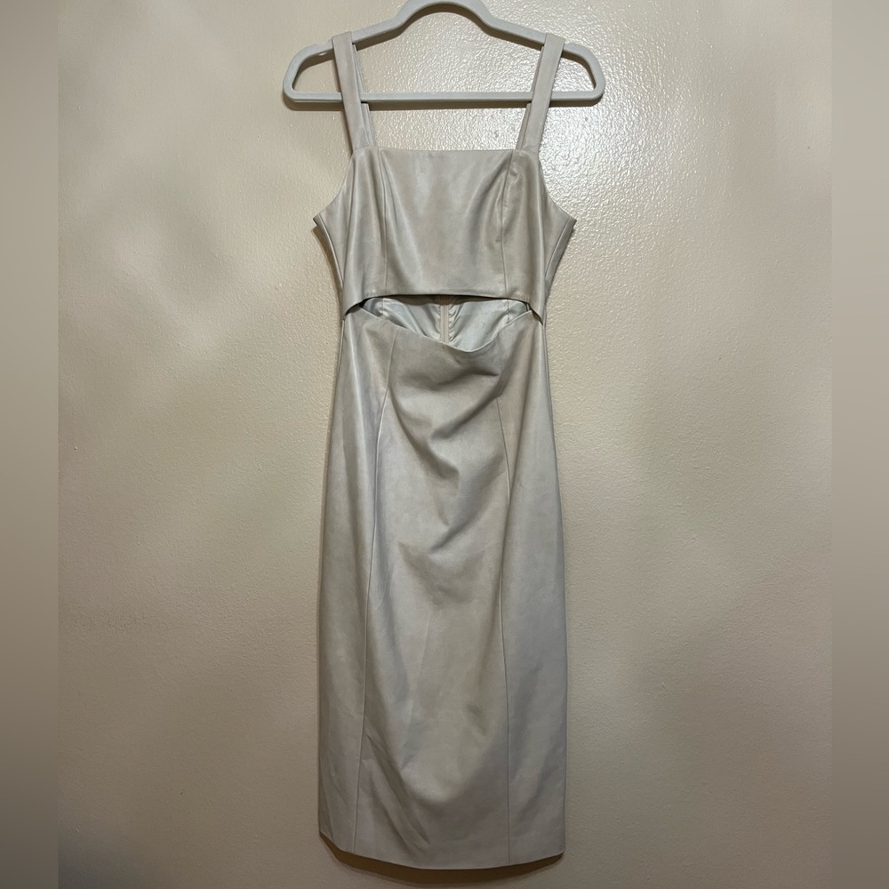 NWT 7 For All Mankind Faux Leather Dress Size Small